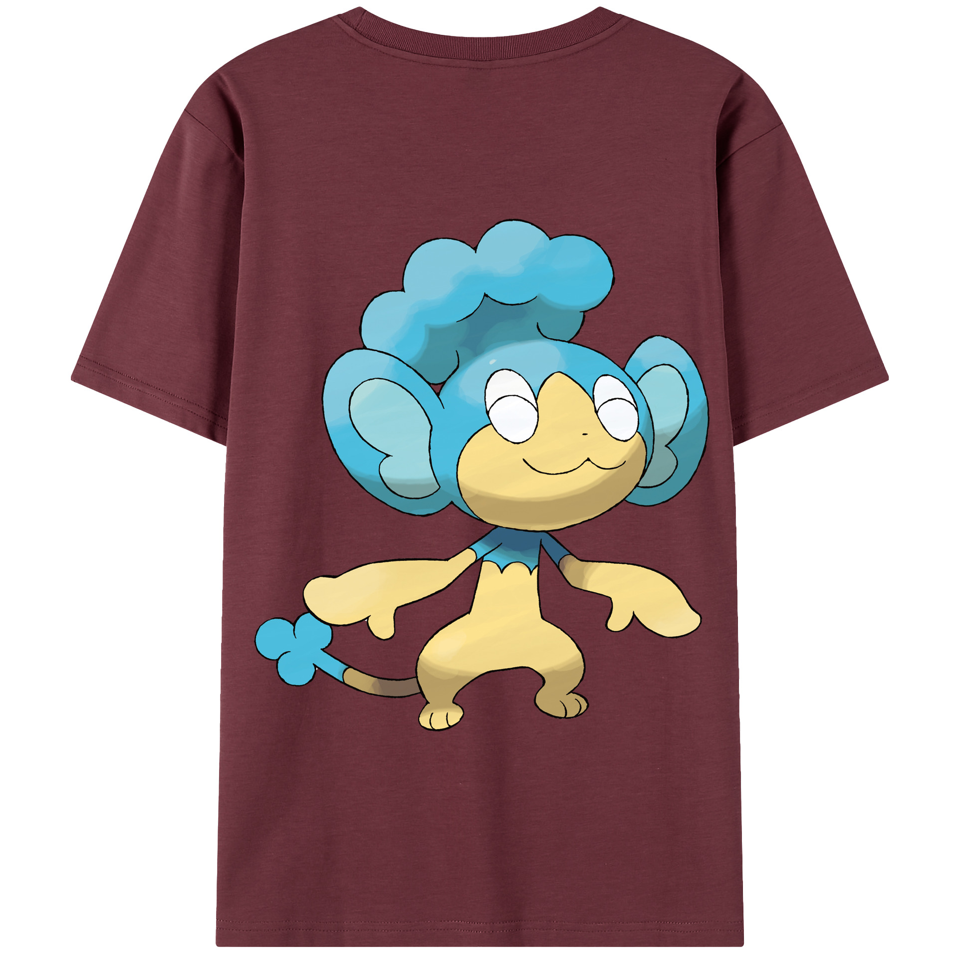 （画像用） ポケットモンスター Pokémon 綿100％半袖Tシャツ（背面プリント）